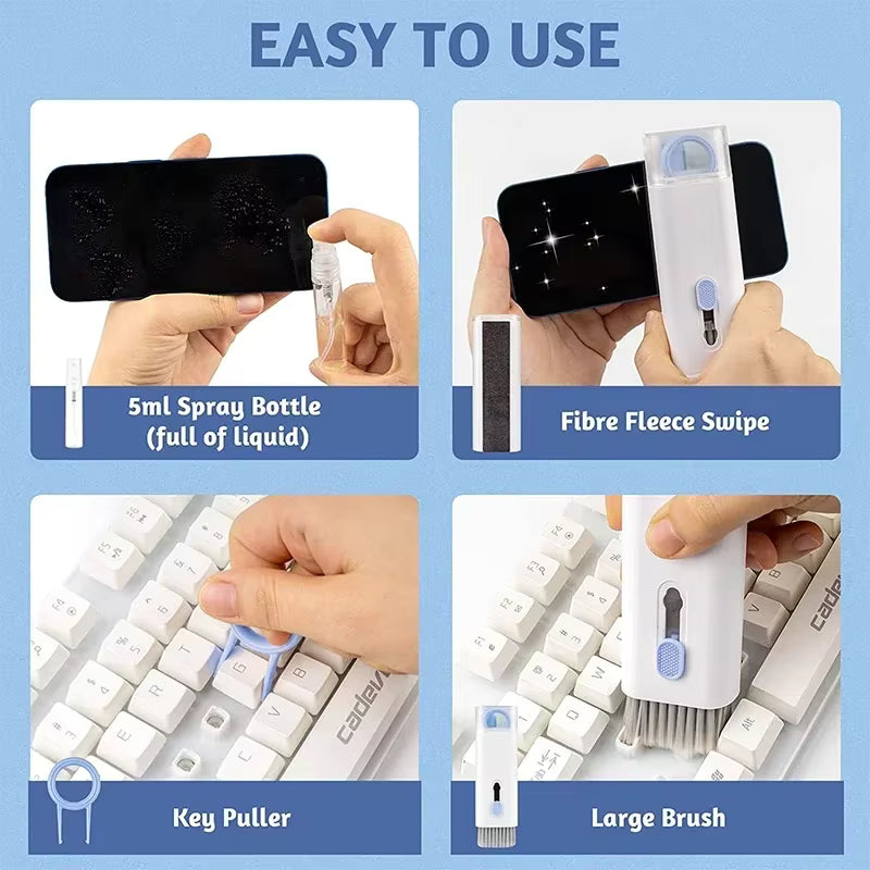 7 in 1 Computer Keyboard Cleaning Brush kit Set