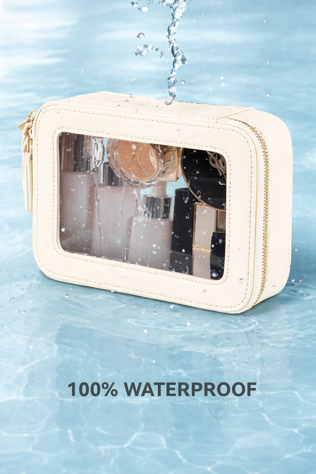 Premium Transparent Travel Makeup Bag